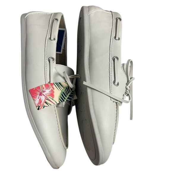 Tommy Bahama Women's Seafarer Boat Shoes White Size 8.5 - Picture 8 of 16